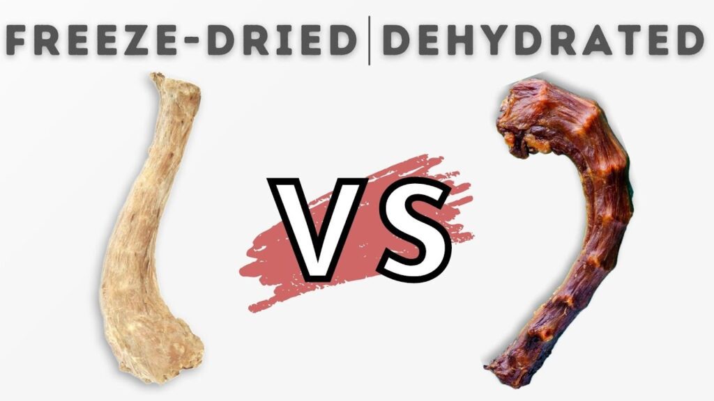 Freeze-Dried Dog Treats vs Dehydrated Dog Treats